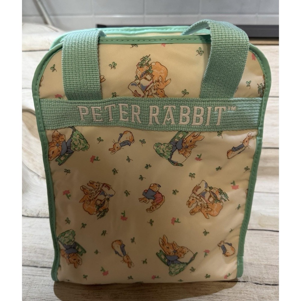 Vintage 90's Insulated Peter Rabbit Diaper Bag Tote  Tub8